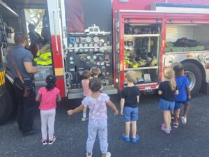 day care west melbourne fl firefighter visit mustard seed kidz